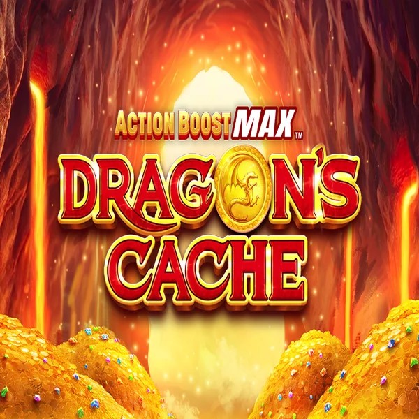 Try Action Boost Max Dragon's Cache slot by SpinPlay Games on luckygemapp.com – logo image