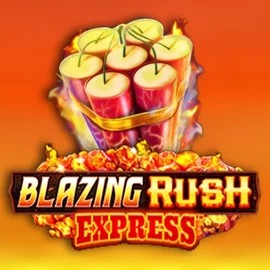 Blazing Rush Express logo by AreaVegas Luckygem Casino