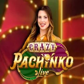 Crazy Pachinko online game logo by Evolution on luckygemapp.com