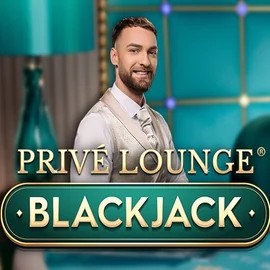 Privé Lounge Blackjack by Pragmatic Play, showcased at luckygemapp.com – game logo