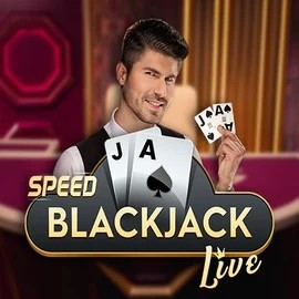 Speed Blackjack logo by Pragmatic Play at Luckygem Casino